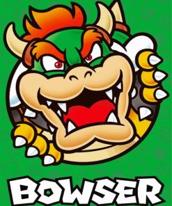 Bowser diamond painting