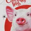 Charlottes Web Illustration diamond painting