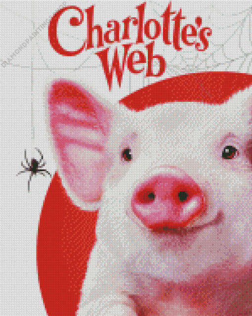 Charlottes Web Illustration diamond painting