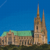 Chartres Cathedral France diamond painting