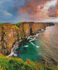 Cliffs Of Moher Sea Ireland diamond painting