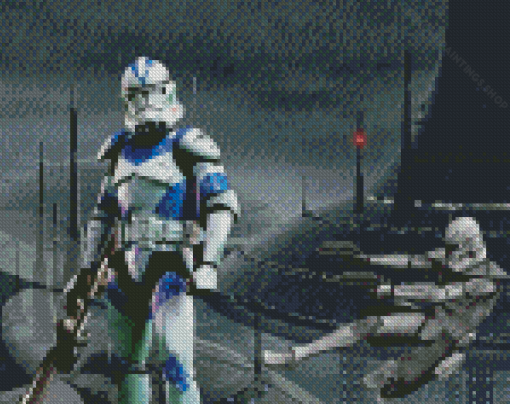 Clone Troopers Star Wars diamond painting