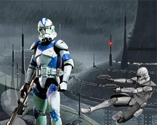 Clone Troopers Star Wars diamond painting