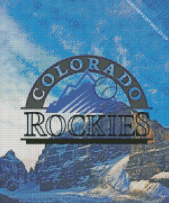 Colorado Rockies Poster diamond painting
