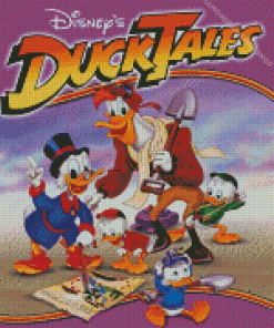 Disney 80s Cartoon Ducktales diamond painting