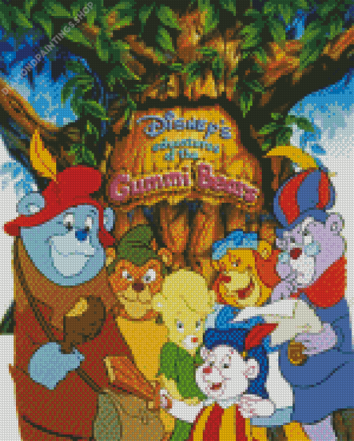 Disney Adventures Of The Gummi Bears diamond painting