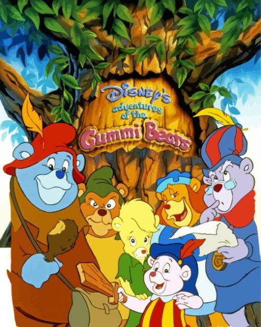 Disney Adventures Of The Gummi Bears diamond painting