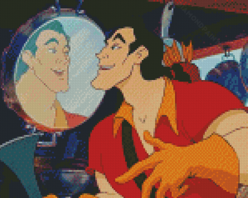 Disney Beauty And The Beast Gaston diamond painting