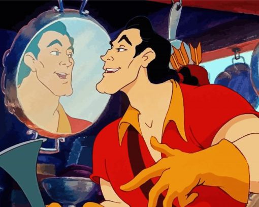 Disney Beauty And The Beast Gaston diamond painting