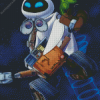 Disney Wall E In Space diamond painting