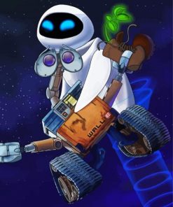 Disney Wall E In Space diamond painting