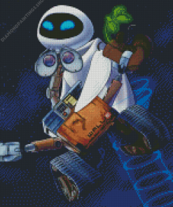 Disney Wall E In Space diamond painting