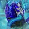 Dragon And Mermaid diamond painting