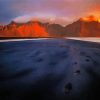 Footprints In The Sand Iceland diamond painting