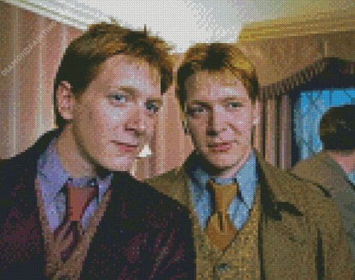 Fred Et George Weasley Movie Characters diamond painting