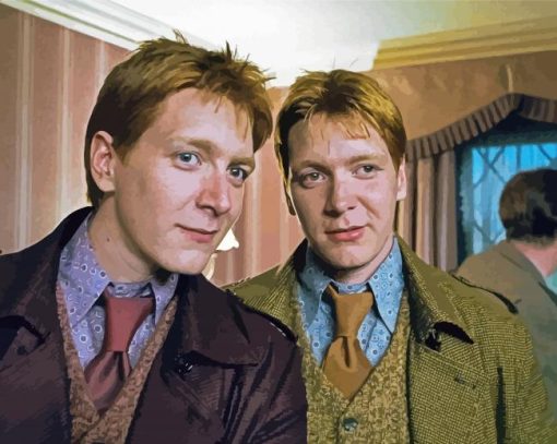 Fred Et George Weasley Movie Characters diamond painting