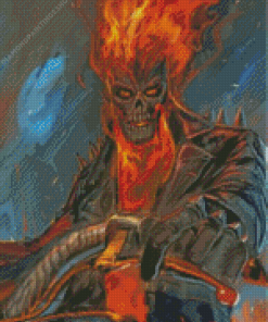 Ghost Rider Art diamond painting