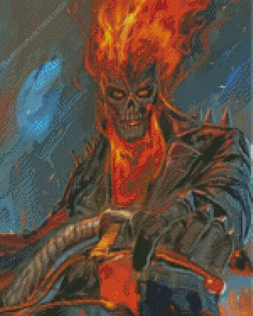 Ghost Rider Art diamond painting