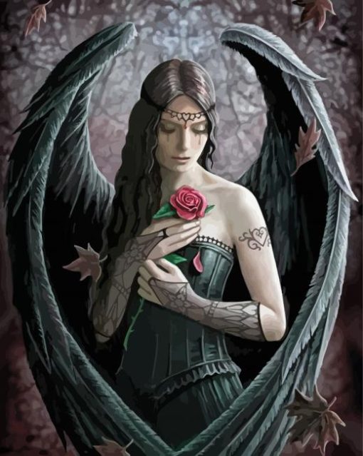 Gothic Angel diamond painting