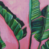 Green Banana Leaves Art diamond painting