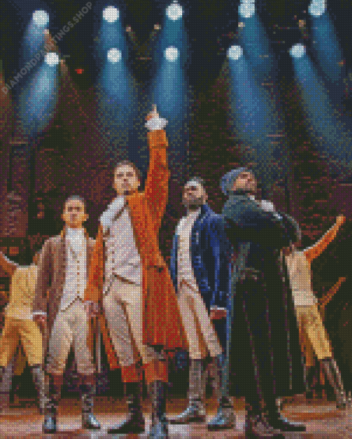 Hamilton Musical diamond painting