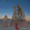 Hand Of The Desert In Atacama Desert diamond painting