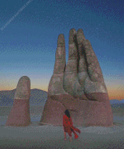 Hand Of The Desert In Atacama Desert diamond painting