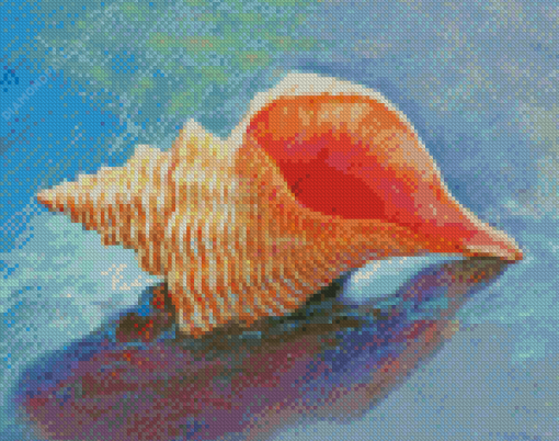 Horse Conch Shell diamond painting