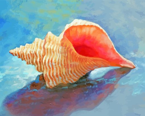 Horse Conch Shell diamond painting