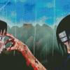 Itachi And Sasuke Naruto diamond painting