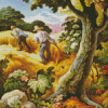 July Hay By Thomas Hart Benton diamond painting