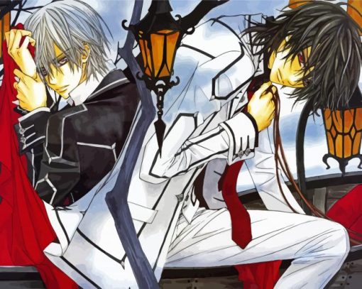 Kaname Kuran And Zero Kiryu Vampire Knight diamond painting