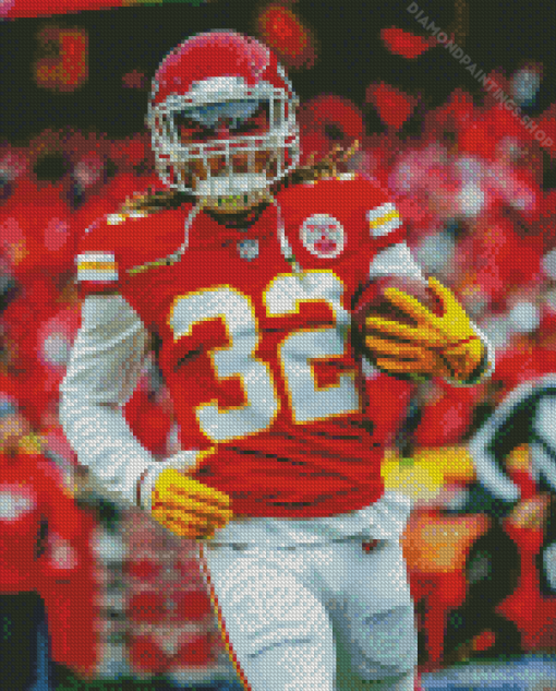 Kansas City Chiefs Football Player diamond painting