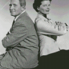 Katharine Hepburn And Spencer Tracy diamond painting