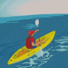 Kayaking Art diamond painting