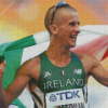 Kevin Heffernan Irish Race Walker diamond painting