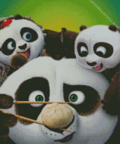 Kung Fu Panda diamond painting