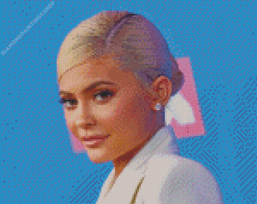 Kylie Jenner Media Personality diamond painting