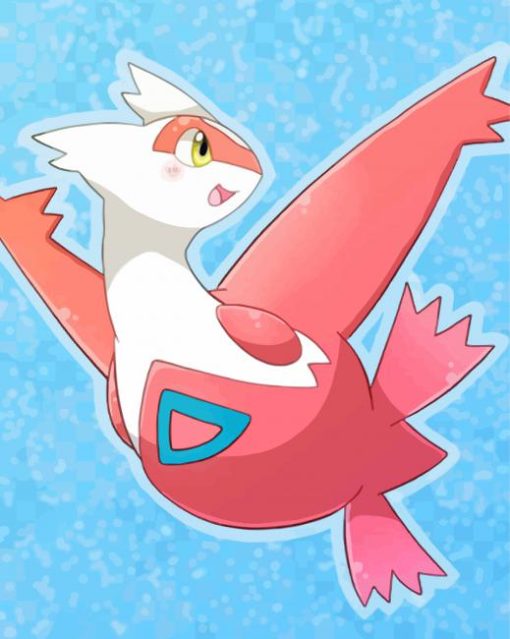 Latias Species diamond painting