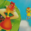 Leafie A Hen Into The Wild Animation diamond painting