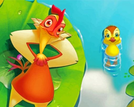 Leafie A Hen Into The Wild Animation diamond painting