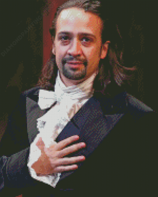 Lin Manuel Miranda Actor diamond painting