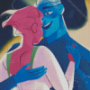 Lore Olympus Hades And Persephone Dancing diamond painting