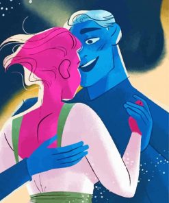 Lore Olympus Hades And Persephone Dancing diamond painting