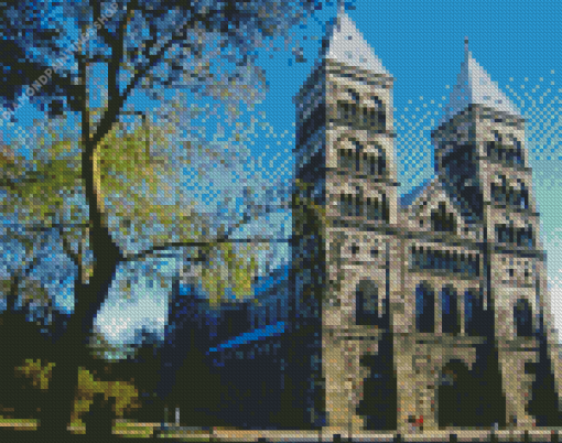 Lunds Domkyrka1 diamond painting