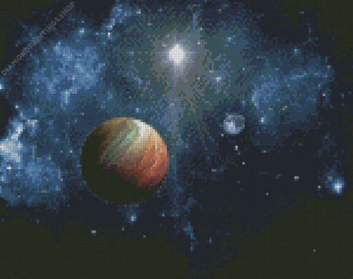 Magical Planets And Stars diamond painting