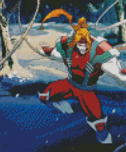 Marvel X Men Omega Red diamond painting