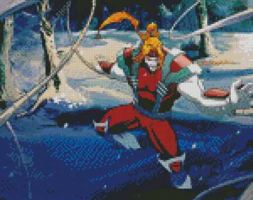 Marvel X Men Omega Red diamond painting