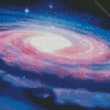 Milky Way Galaxy Illustration diamond painting