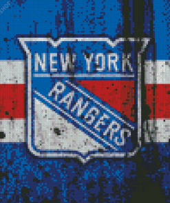 New York Rangers Ice Hockey Logo diamond painting